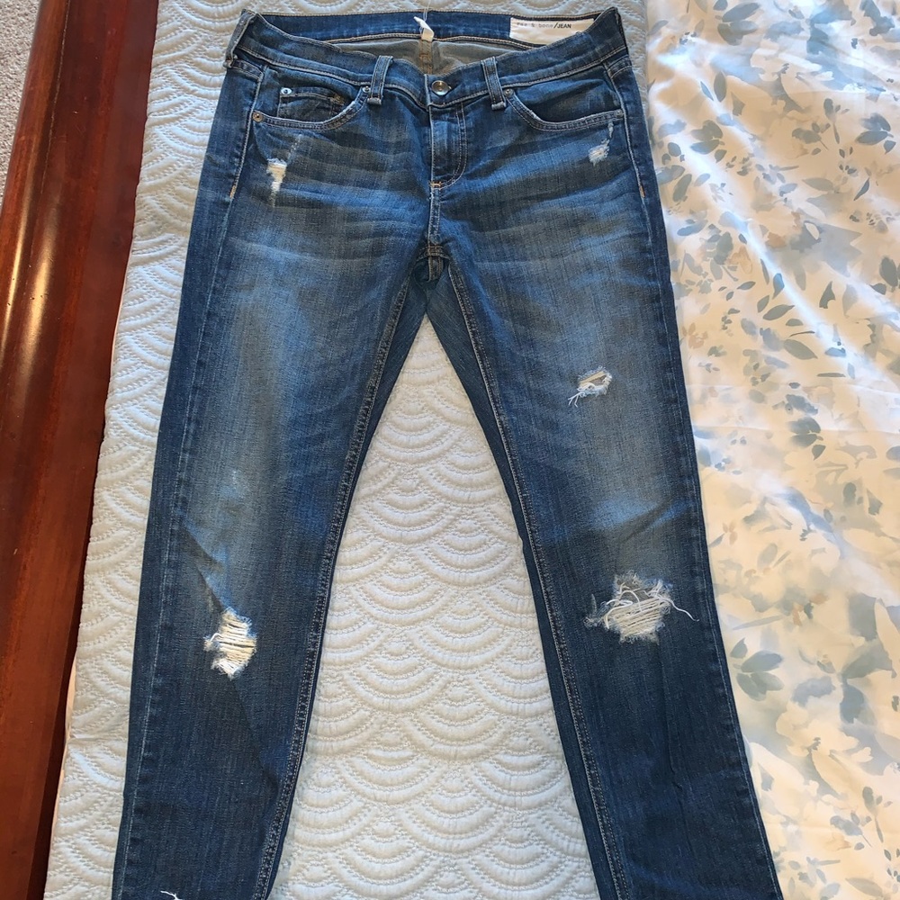 Rag and Bone distressed jeans